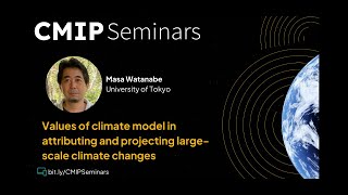 Masa Watanabe  CMIP Seminar September 2024 [upl. by Hillinck]