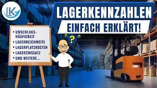 Lagerkennzahlen einfach erklärt Effizienz und Kosten in der Logistik [upl. by Durarte]