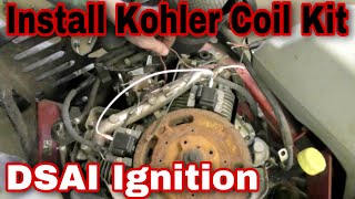 EASY GUIDE to Install The Coil Kit On A Kohler Command Engine DSAI Ignition [upl. by Neimad]