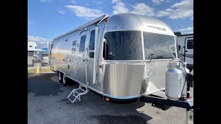 2023 Airstream 30 Foot Classic Rear Twin Bed Tour [upl. by Ashatan]