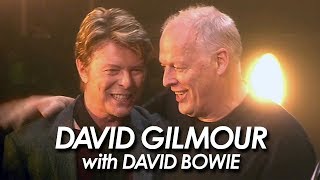 DAVID GILMOUR with DAVID BOWIE 『 Comfortably Numb 』 [upl. by Courtland]