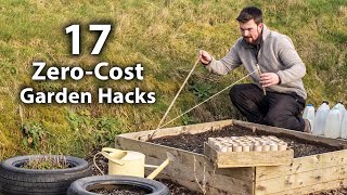 17 Brilliant FREE Vegetable Gardening Hacks  More Food for Less Effort [upl. by Aloap375]