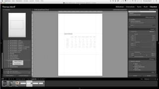 Einen Jahreskalender in Lightroom erstellen [upl. by Erot]