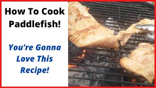 How To Cook Paddlefish  Best Spoonbill Recipe [upl. by Garrik494]