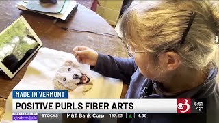 Made in Vermont Positive Purls Fiber Arts [upl. by Dewhurst]