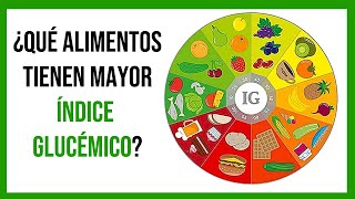 Conoce los 10 alimentos con mayor índice glucémico ⬆️😲 [upl. by Devol869]