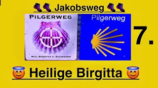 Jakobsweg 🥾 Pilgerstempel Heilige Birgitta [upl. by Amleht]