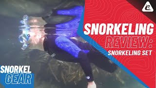 Snorkel Gear Review  Cressi Snorkeling Set [upl. by Herman]