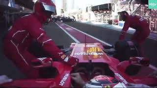 Kimi Raikkonen Give Me Steering Wheel Rare Full 2min Clip F1 Baku 2019 [upl. by Ycat341]