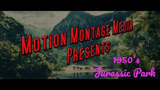 The AI Jurassic Park Trailer 1950s Panavison ai aiart aimovie [upl. by Brandie]