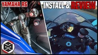 Yamaha R6 Build  Quickshifter Install amp First Ride  Review [upl. by Eimmit]