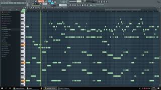 Oceans Ate Alaska  Hansha  Piano Cover FL Studio [upl. by Rednal329]