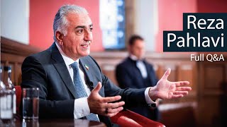 Reza Pahlavi Crown Prince of Iran  Q and A  Oxford Union [upl. by Rezal213]