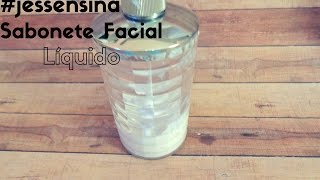 sabonete facial CASEIRO com 1 INGREDIENTE [upl. by Eesyak]