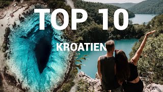 TOP 10 ORTE KROATIEN die man gesehen haben sollte ∙ Reisetipps amp Sehenswürdigkeiten  travelventure [upl. by Ydissahc]