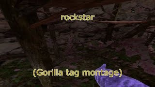 rockstar  Gorilla tag VR montage [upl. by Felizio192]