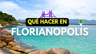 👉 Qué hacer en FLORIANÓPOLIS Brasil  Guía Definitiva 202425 🏖️🏝️ [upl. by Prissy]