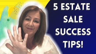 5 Tips and Tricks For How to Have An Estate Sale [upl. by Gruver144]