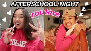 AFTERSCHOOLNIGHT ROUTINE 2021  Nicole Laeno [upl. by Yremogtnom]