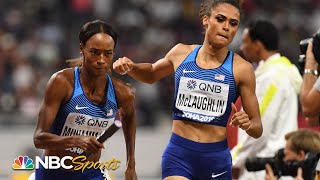 Muhammad and McLaughlin help deliver 4x400 relay crown for Team USA  NBC Sports [upl. by Orrin]