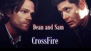 Sam and Dean  Crossfire AngelDove [upl. by Eelsha]