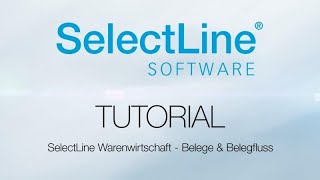 Warenwirtschaftssystem von SelectLine Belege und Belegfluss ERP Software Warenwirtschaft [upl. by Brown111]