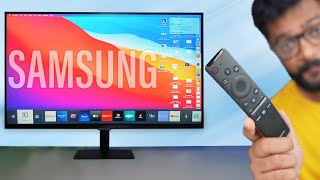 This is Samsung 4K Smart Monitor With Unique Features [upl. by Ahsatsana]