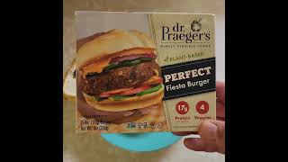 Dr Praegers Perfect Fiesta Veggie Burger Review Part 1 foodshorts foodlover [upl. by Horowitz]