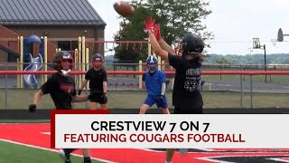 Crestview 7 on 7 Featuring Cougars Football [upl. by Karry]