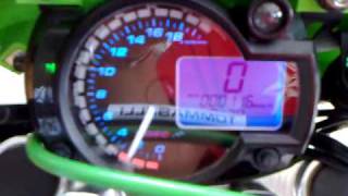 KOSO RX2N INSTALL KAWASAKI KSR [upl. by Eibocaj]