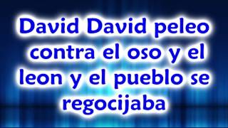 David David DanzabaInspiracion con letra [upl. by Eedna986]