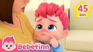 Boo Boo Special Songs 😢🐈💗  Stay Healthy  The Cat Song and More  Bebefinn Nursery Rhymes for Kids [upl. by Gniliem]