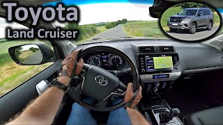 2022 Toyota Land Cruiser  POV test drive [upl. by Nairahcaz]