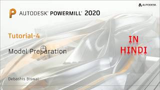 PowerMill2020 Tutorial in Hindi Tutorial4 [upl. by Fen]