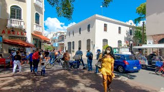 Walking Santo Domingo Zona Colonial  Dominican Republic Real Streets Tour [upl. by Ahsier]