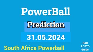 SA Powerball Prediction For 31 May 2024  South Africa Powerball Hot Numbers 31052024 [upl. by Oinotnanauj938]