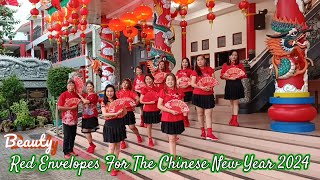 Red Envelopes For The Chinese New Year 2024  Line Dance 1 Februari 2024 [upl. by Ysor]