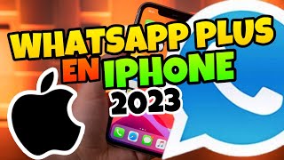 👉Como INSTALAR WHATSAPP PLUS en IPHONE 2024 ⚡ [upl. by Cohn]