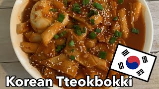 Tteokbokki Spicy Rice Cakes  Delicious and Easy Korean Recipe [upl. by Nevai]