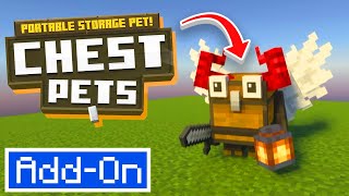 Chest Pets AddOn Minecraft Marketplace [upl. by Gombach97]