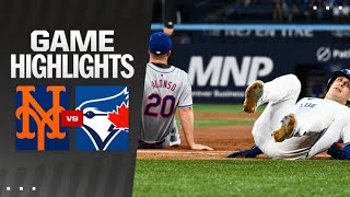 Mets vs Blue Jays Game Highlights 91024  MLB Highlights [upl. by Renaud]