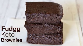 Fudgy Keto Brownies [upl. by Coco]