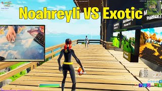 Noahreyli VS Exotic 1v1 Buildfights To See Who is Better  Fortnite [upl. by Thea]