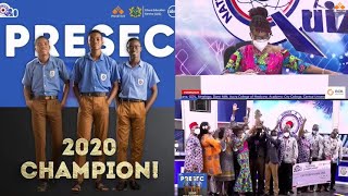 NSMQ 2020 FINAL PRESEC VS ADISCO VS OWASS FULL CONTEST [upl. by Hanafee]