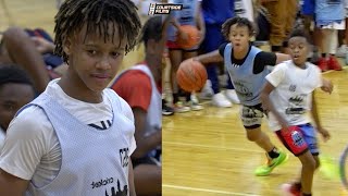 13YearOld Peyton Kemps Game is TOO SMOOTH Highlights from the NEO National Showcase [upl. by Airamas]