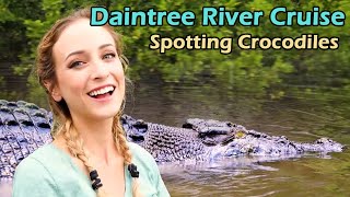 Spotting WILD CROCODILES 🐊 in Australias Daintree Rainforest [upl. by Egief]