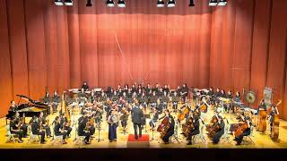 Strauss Horn Concerto No2 3rd movement Shan Shi Mak solo horn [upl. by Pauletta]