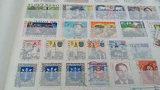 My Czechoslovakia stamp collection part 1 a quick look [upl. by Kylynn]