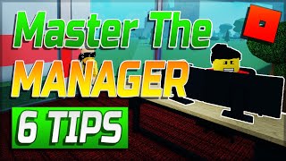 How to MASTER The MANAGER in Roblox Retail Tycoon 2 [upl. by Rexer257]