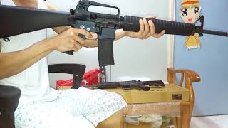 Viper tech M16A2 GBB Fire test  Airsoft [upl. by Tav]